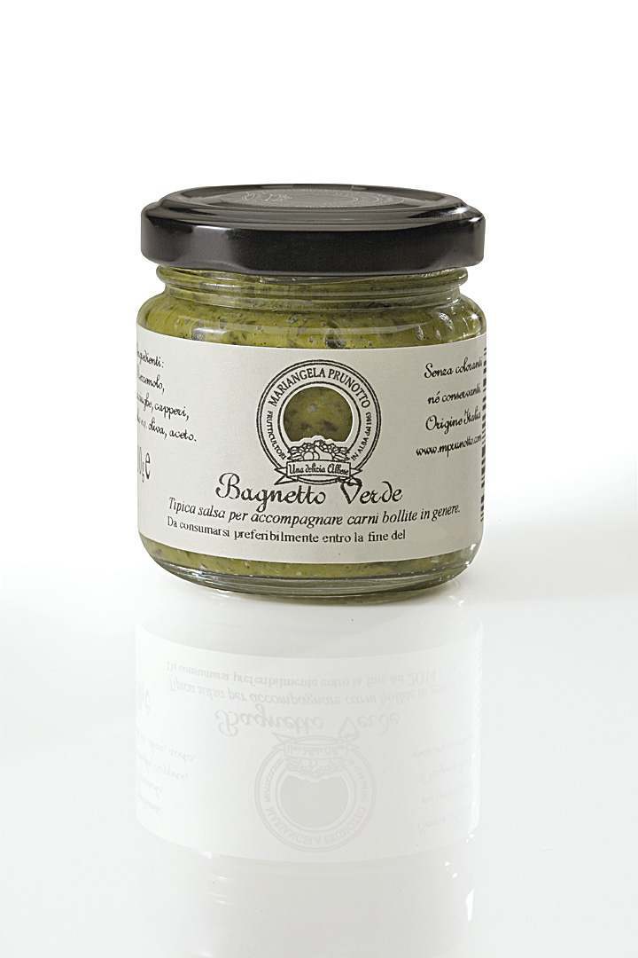 BAGNETTO VERDE - Sauce traditionnelle aux herbes vertes 130 g