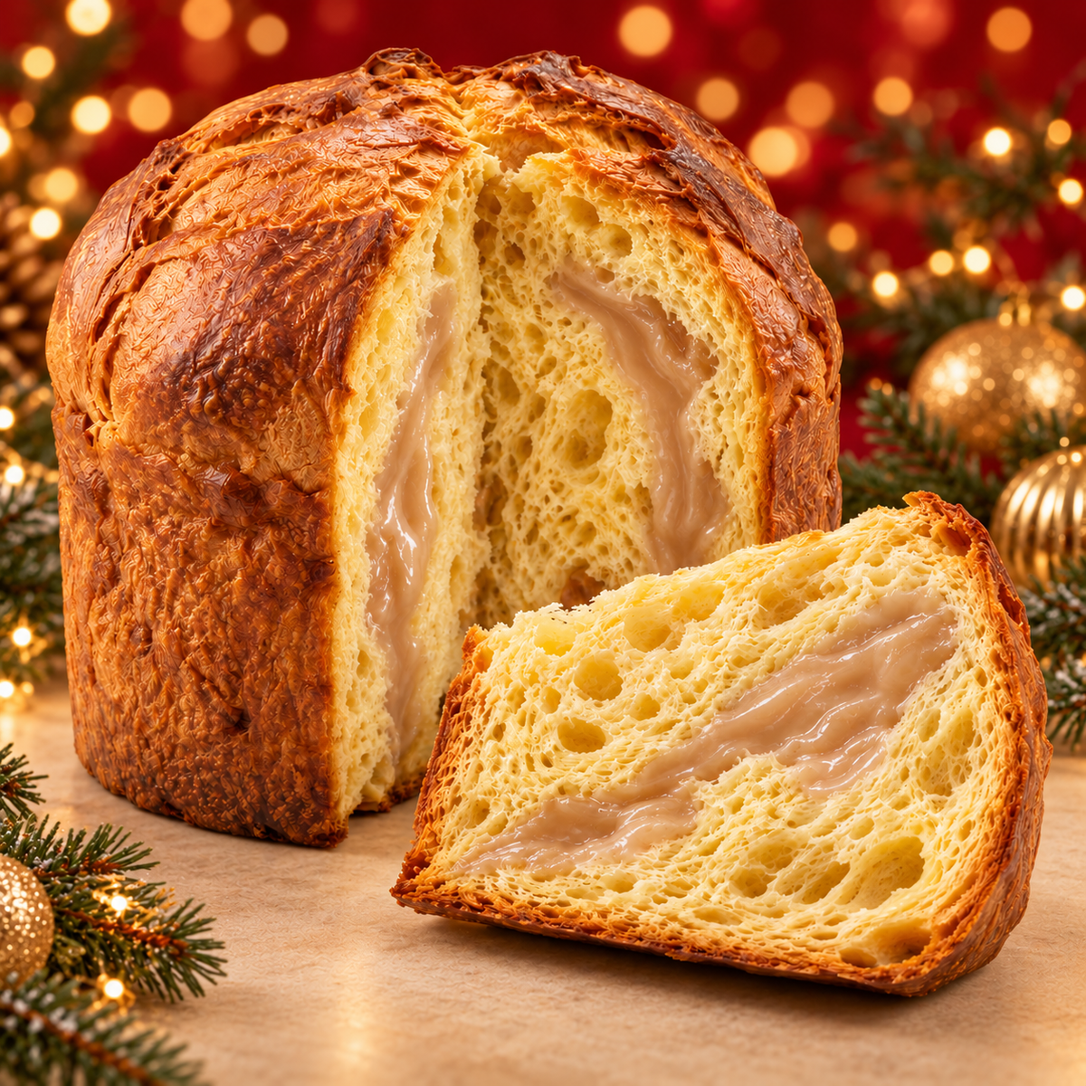 Boella Panettone Marron Glacé, panettone premium de Turin, 750 g