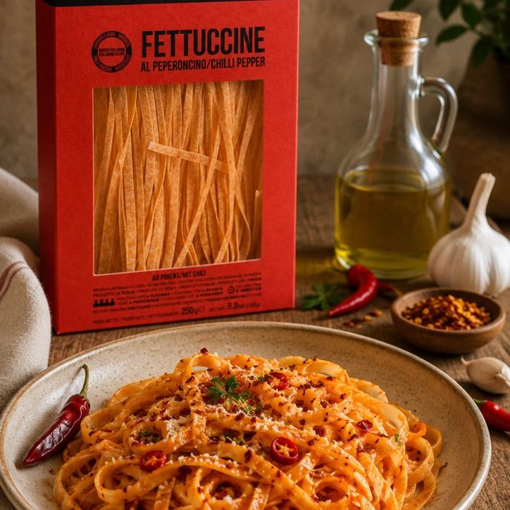 Peperoncino Olivenöl mit echten Chillis aus Italien, Fanti, 500 ml