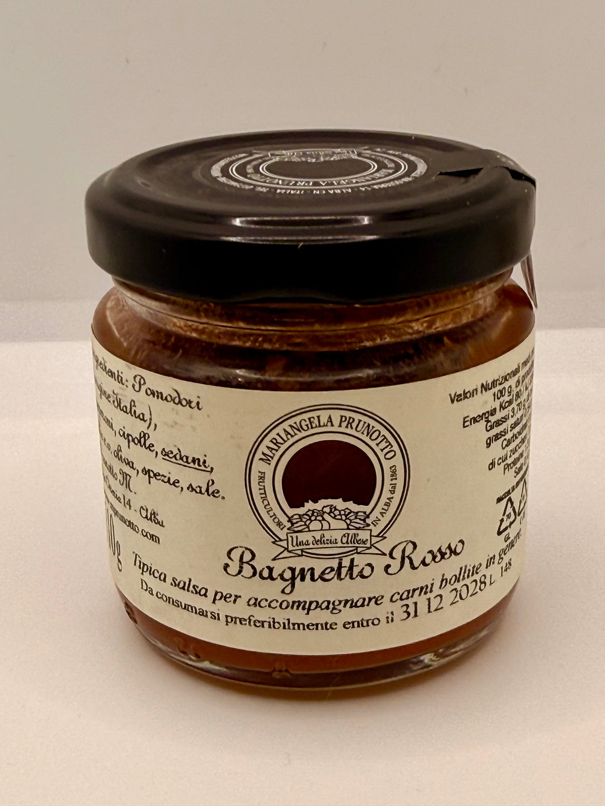 BAGNETTO ROSSO - Sauce traditionnelle piémontaise 110 g