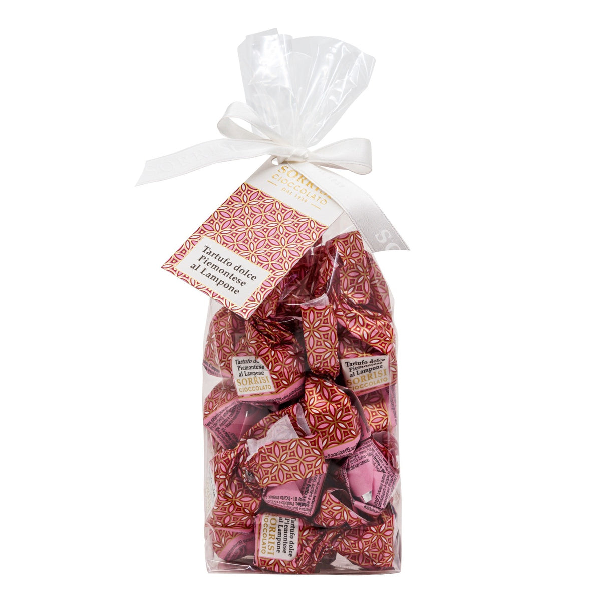 Tartufi raspberry, chocolate truffle from Turin, Boella&Sorissi, 200 g