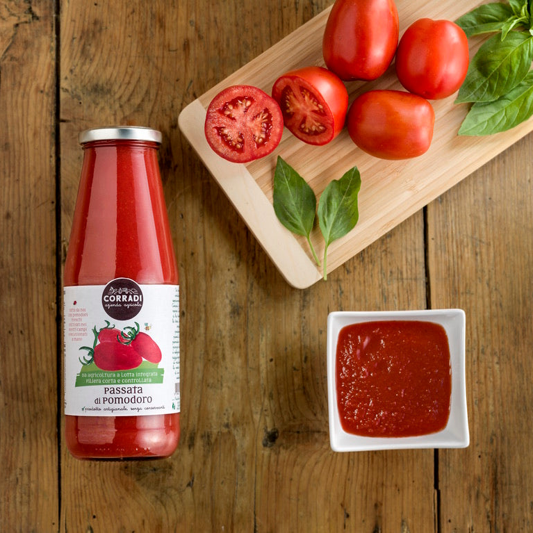 Sugo di pomodoro al basilico Corradi, Veneto, 550 g