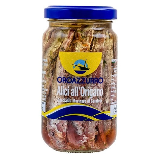 Alici all'Origano,Sardellen mit Origano,Calabraittica, 200 g