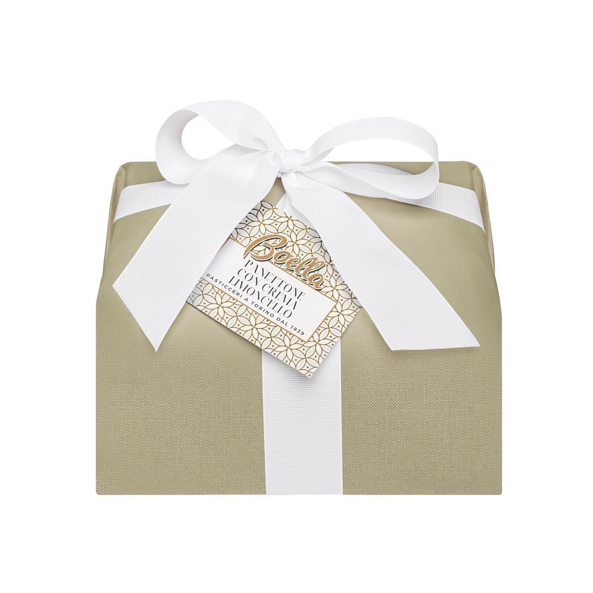 Boella Panettone à la crème de limoncello, Panettone Premium de Turin, 650 g