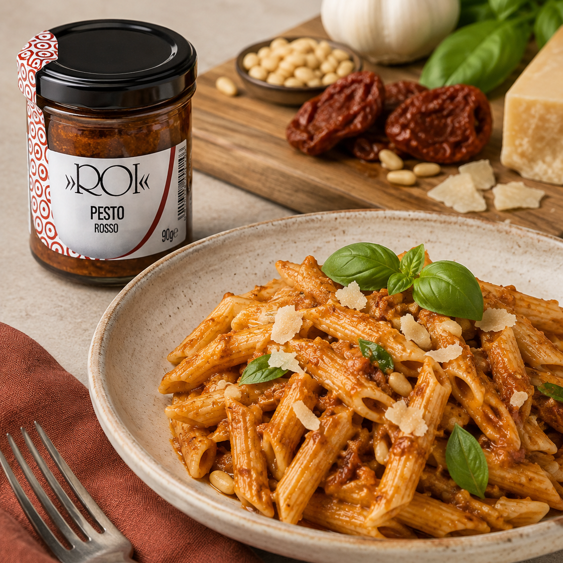 Le Gemme del Vesuvio Penne Rigate, pâtes tréfilées au bronze de Campanie, 500 g
