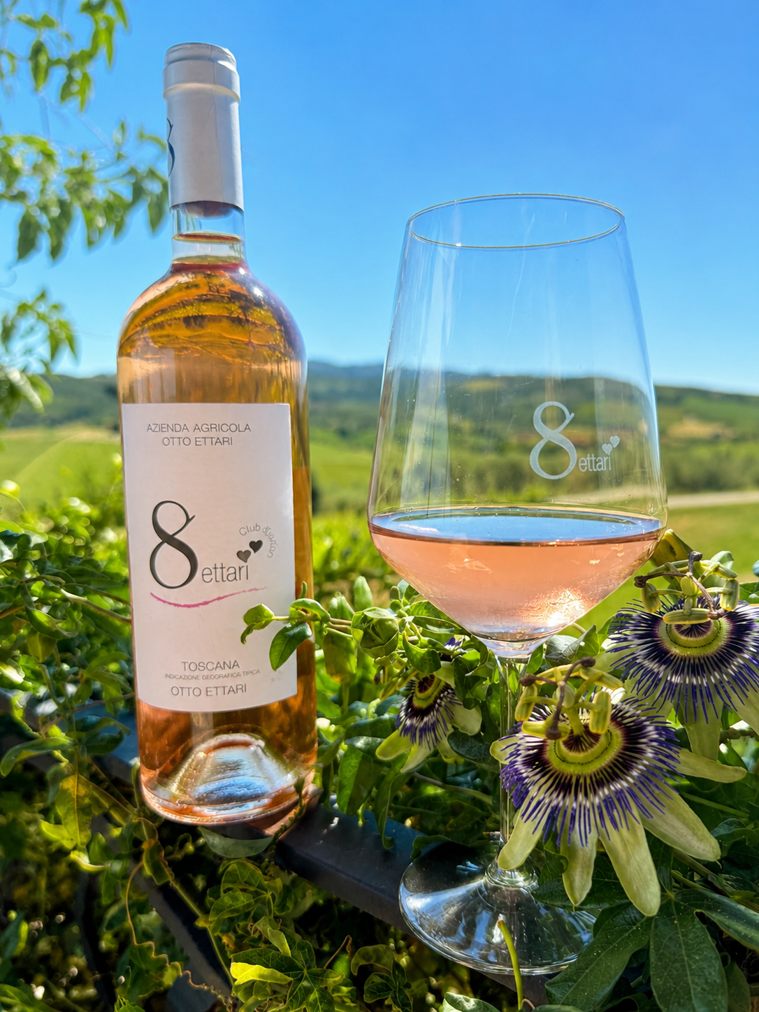 Vin rosé, Sangiovese, Toscane, Montecucco, IGT, 2025, Otto Ettari, 750 ml