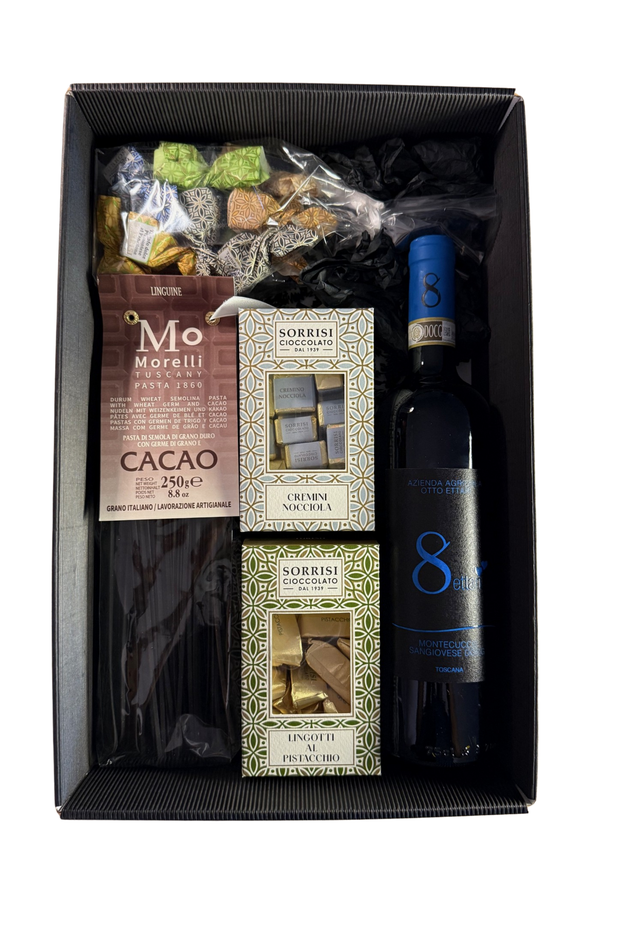 GIFT BOX-Chocolate Lover - Elegant gift box with Italian delicacies