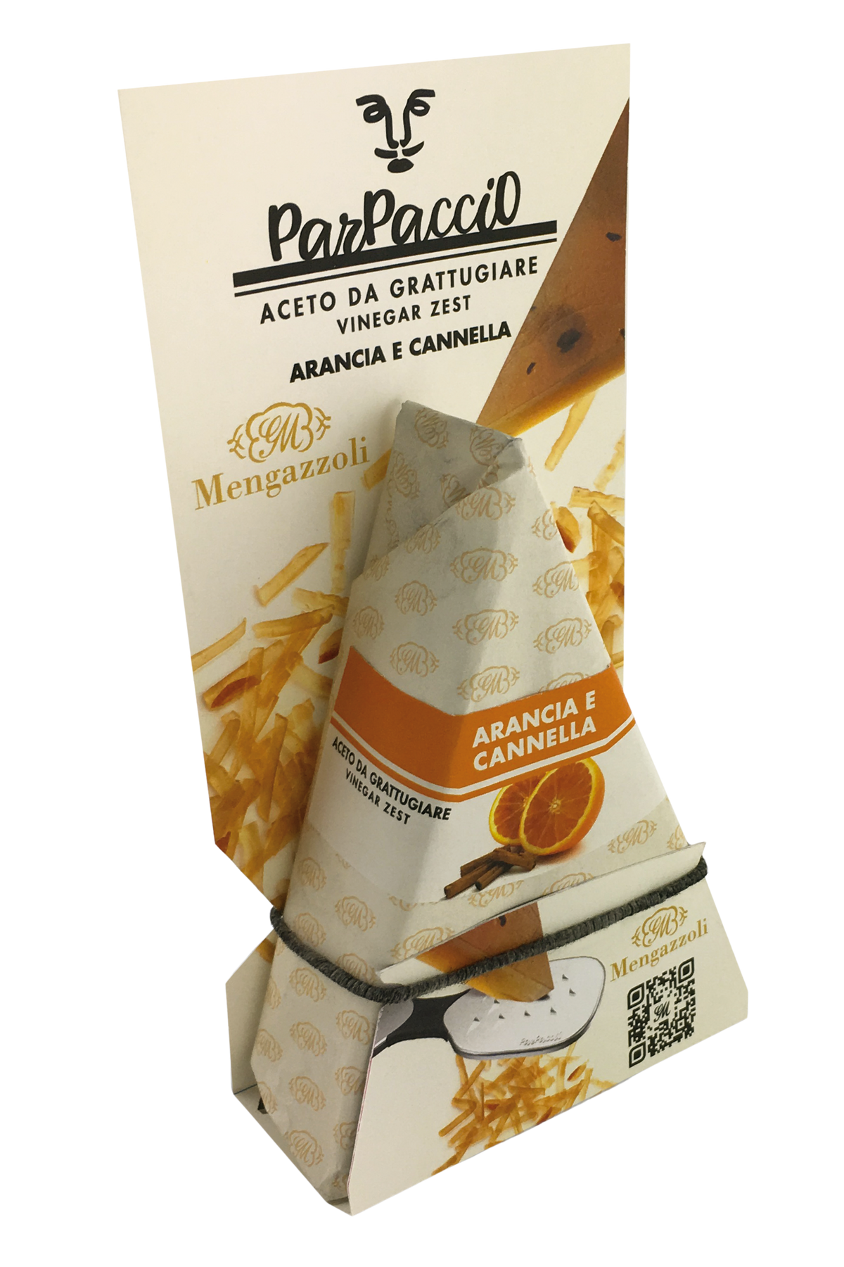 PARPACCIO – Aceto da Grattugiare - Arancia e Cannella (160 g)