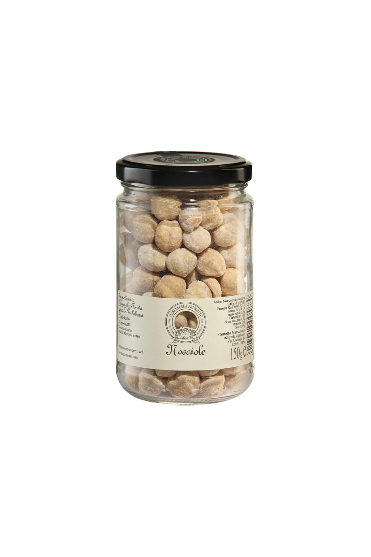 Natural hazelnuts - premium hazelnuts from Piedmont 150 g