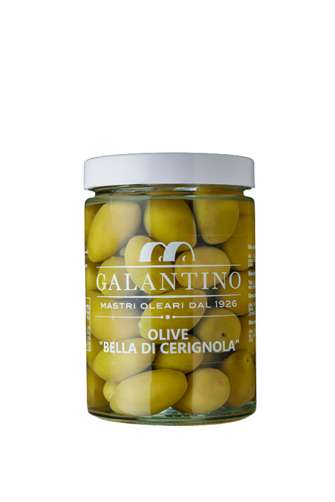 GALANTINO, Oliven «Bella di Cerignola» in Salzlake, 550 g