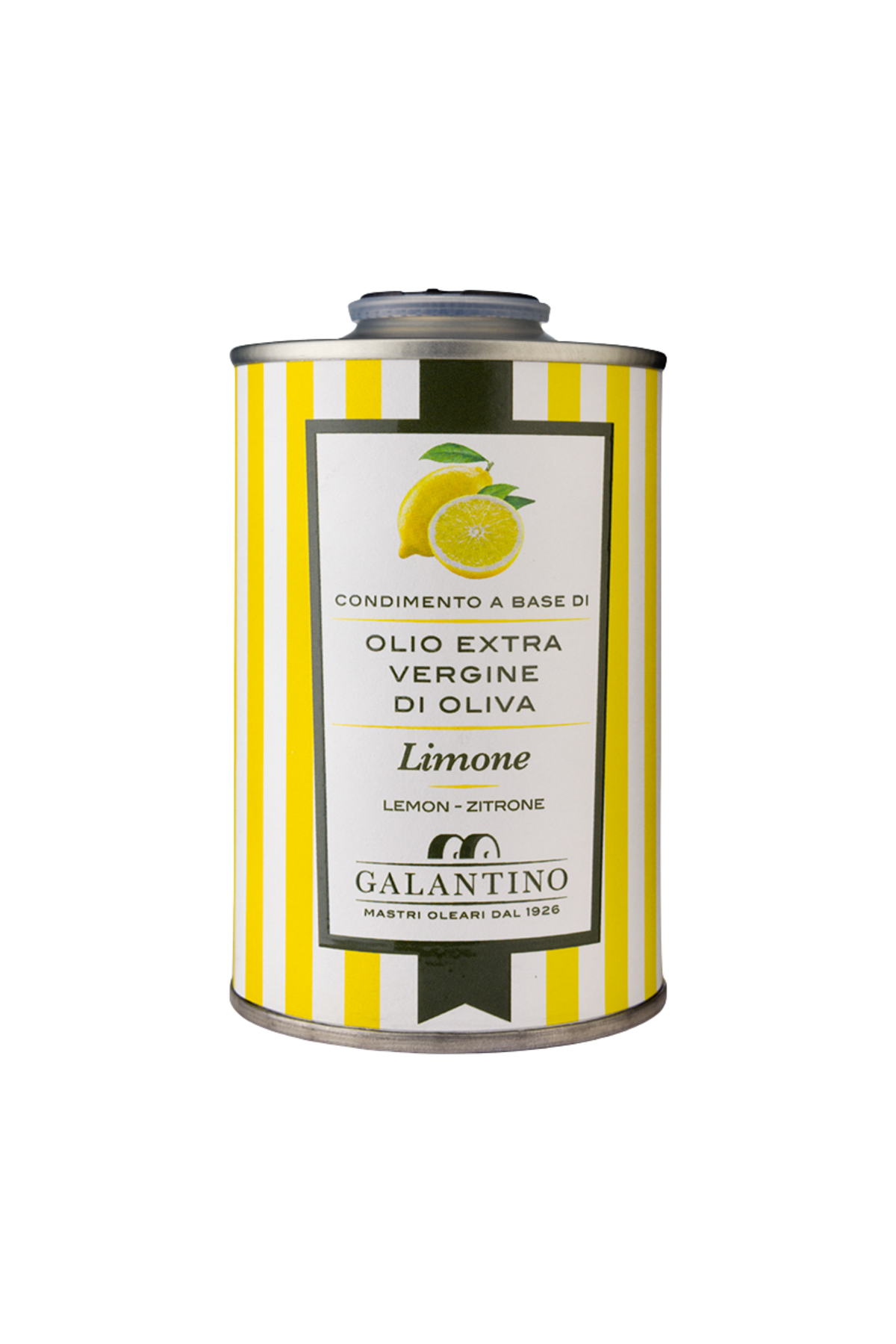 GALANTINO, huile d'assaisonnement au citron avec huile d'olive extra vierge, 250 ml