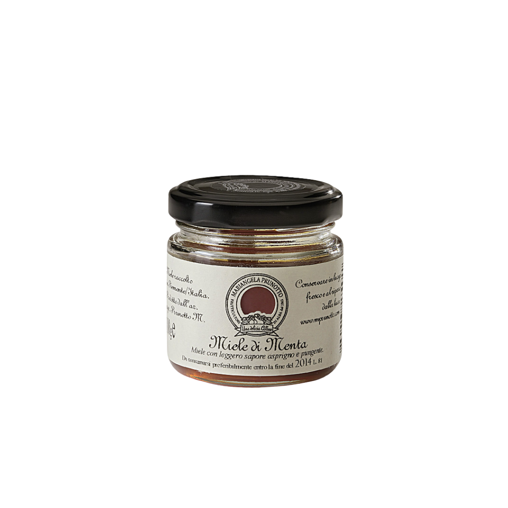 MINT BLOSSOM HONEY - Pure Italian honey made from mint flowers (110 g)