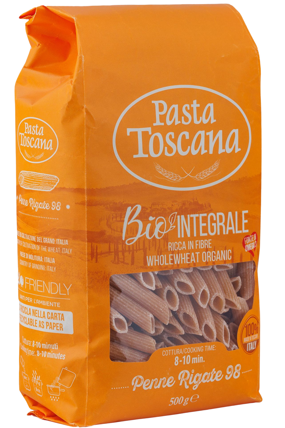 Penne Rigate Complète Bio (500 g)