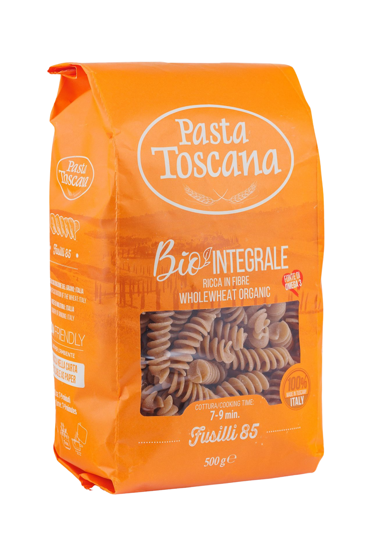 Fusilli integrali biologici (500 g)