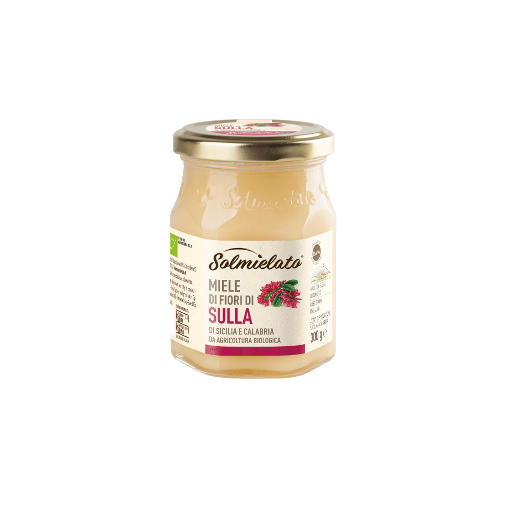 Organic Sulla honey from Sicily (300 g)