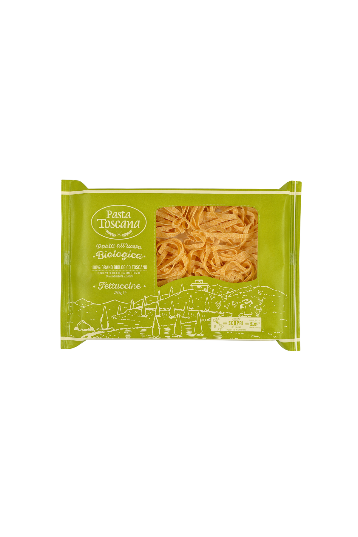 Fettuccine all'uovo bio (250 g)