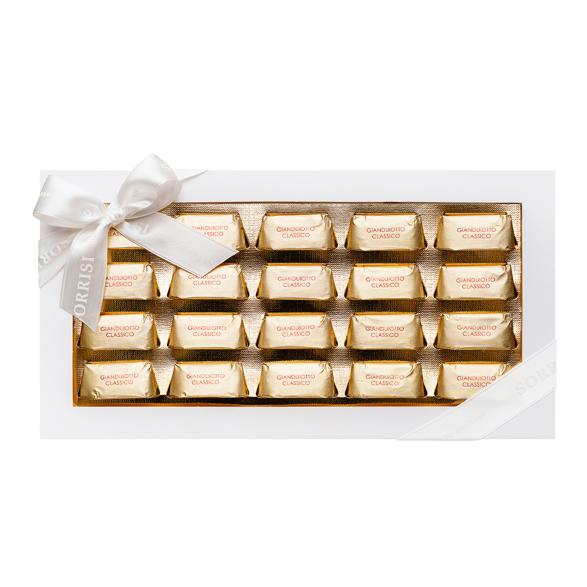 Gianduiotti classique en coffret cadeau, 220 g