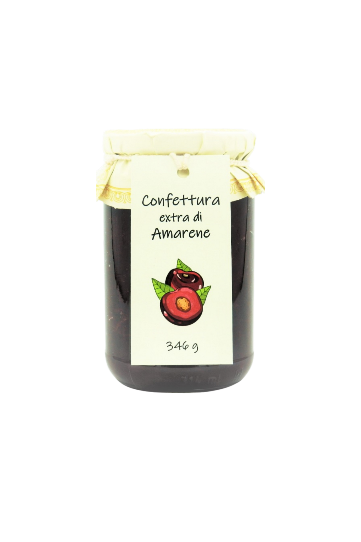 Amarena cherry jam, 346 g