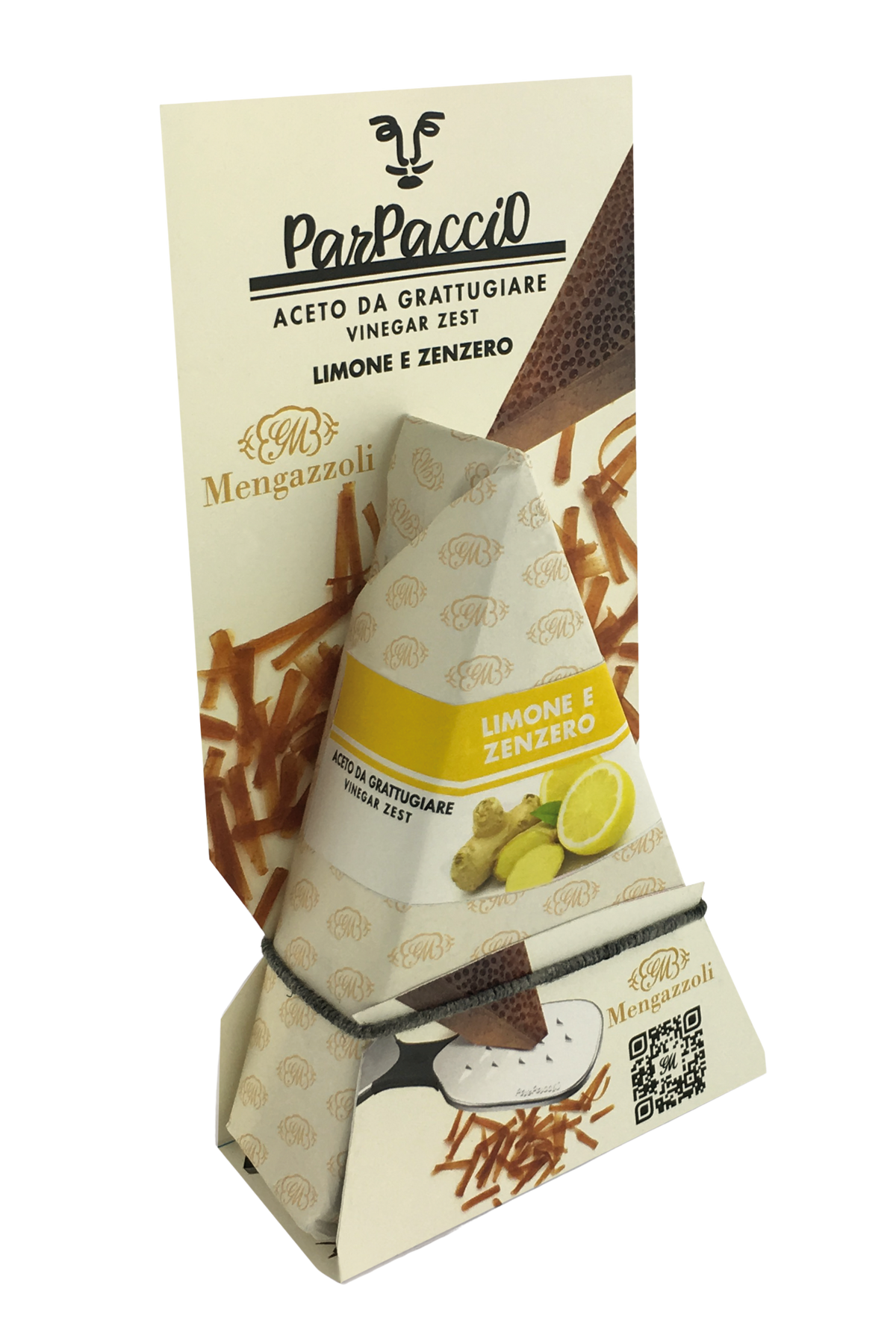 PARPACCIO - aceto da grattugia - limone e zenzero (160 g)