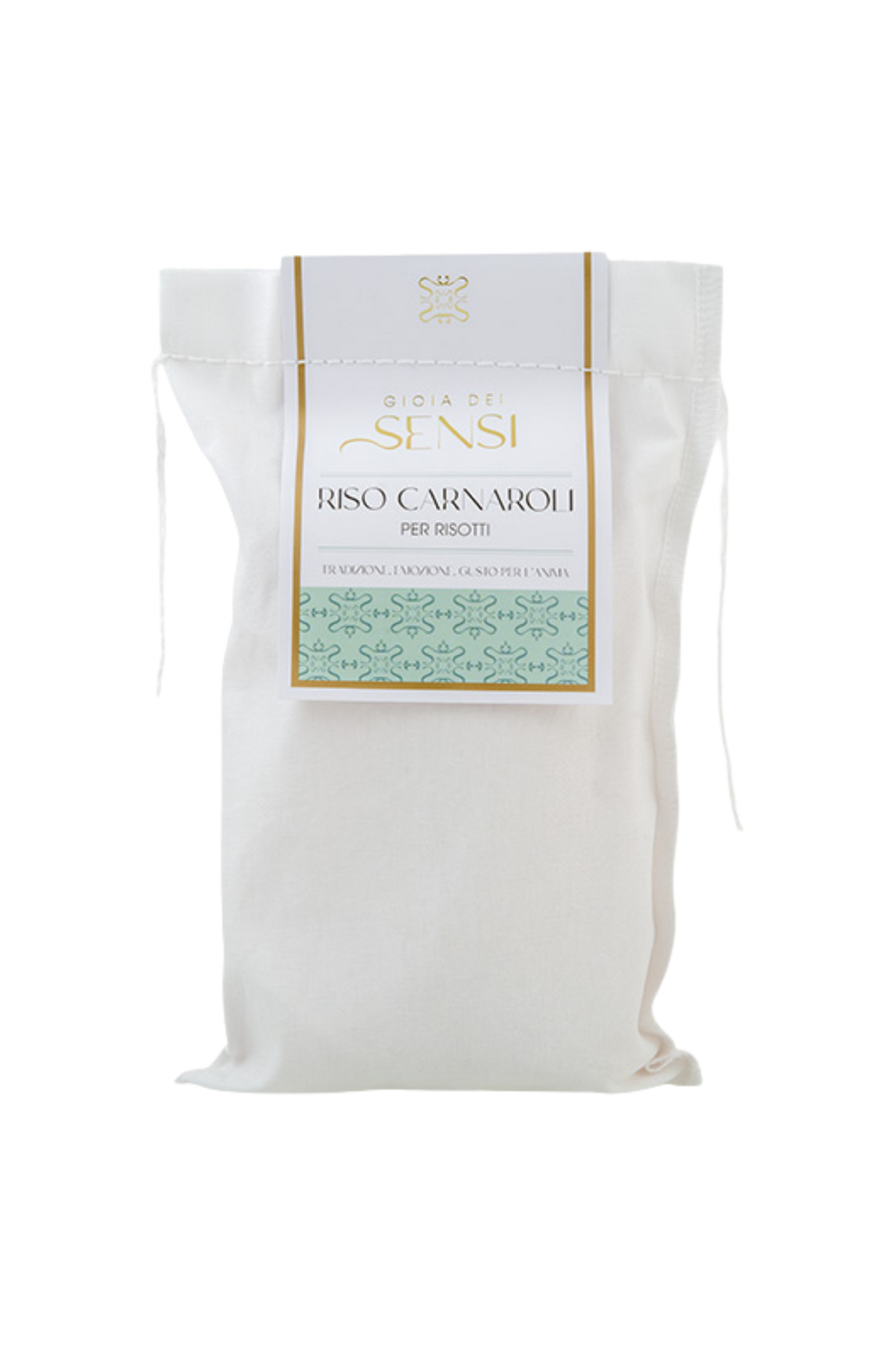 Carnaroli rice - premium risotto rice in a cloth bag 1 kg
