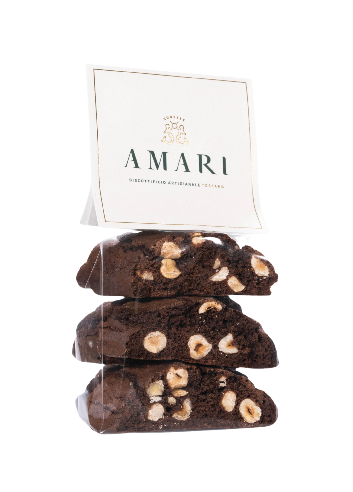 Cantucci al cacao e nocciole, 200 g
