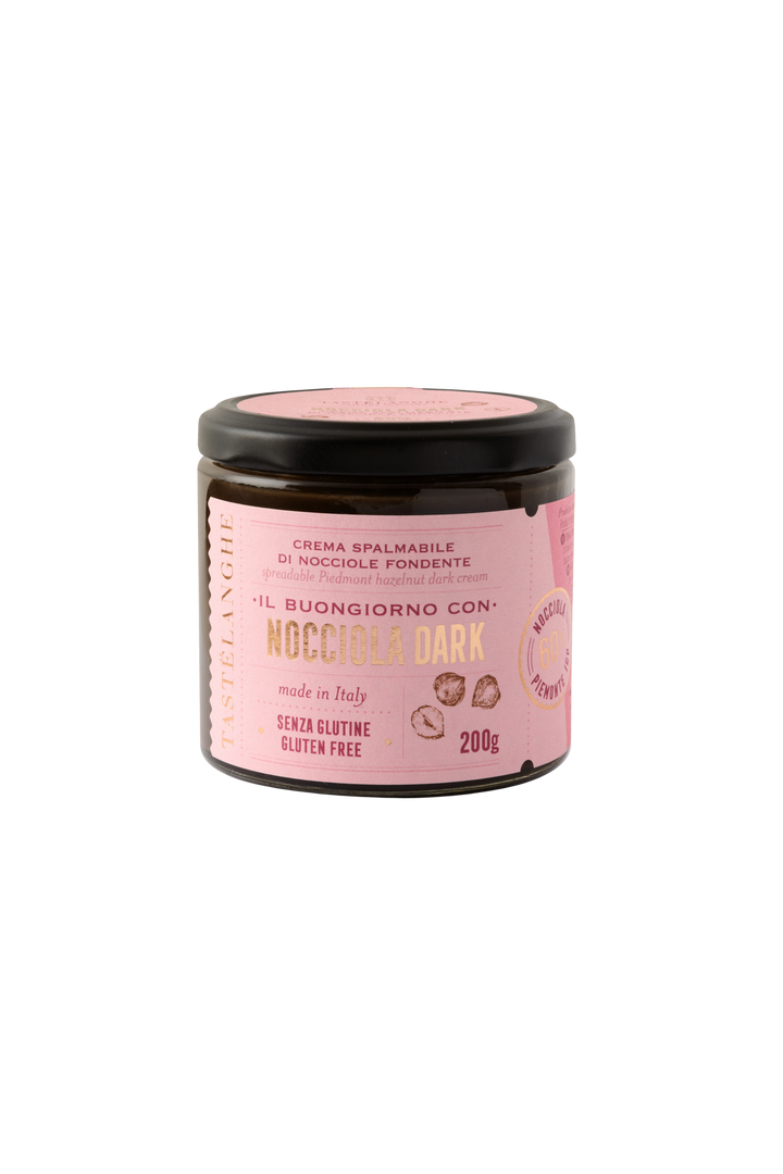 Haselnuss-Zartbitter-Creme, 200 g