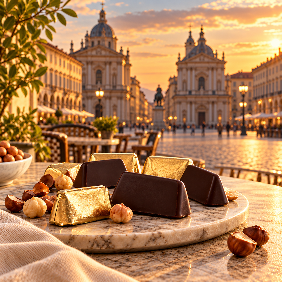 Gianduiotti al cioccolato fondente, Sorrisi, 200 g