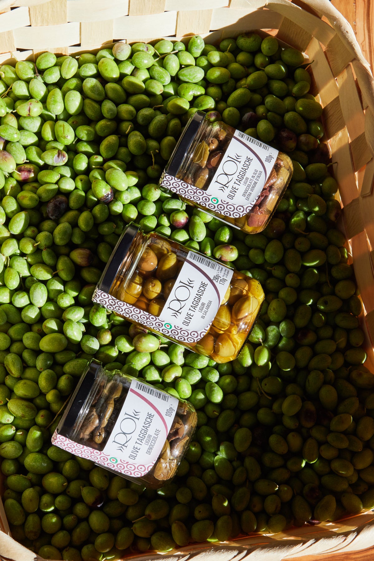 ROI Olive Taggiasche/Taggiasca in Olio Extra Vergine, 180 g