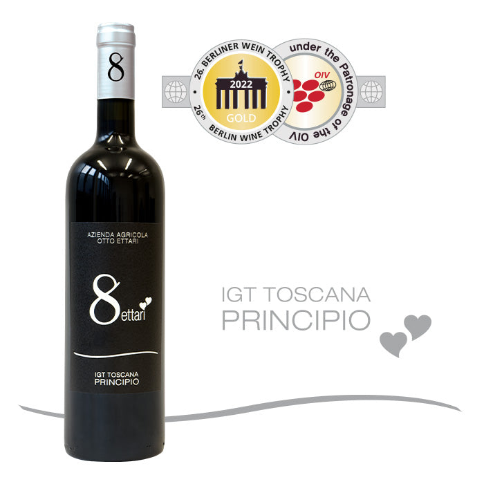 Tuscany IGT red wine Sangiovese Cuvée 2020, Otto Ettari, 750 ml