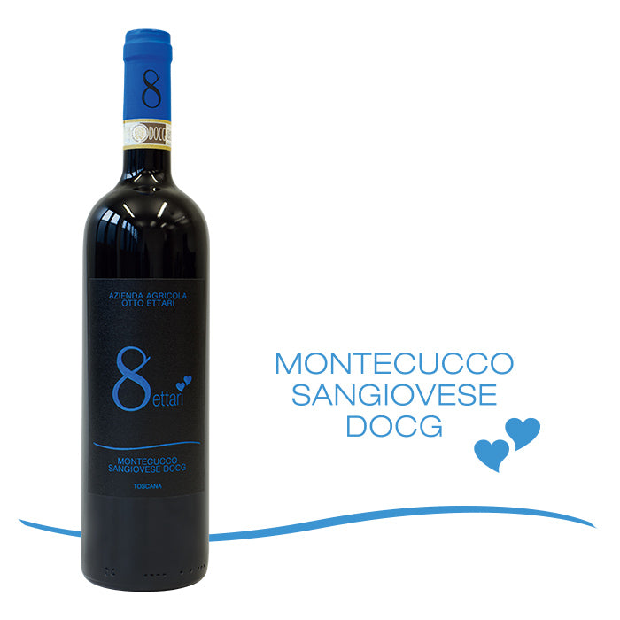Montecucco Sangiovese DOCG, 2018, Toscane, Otto Ettari, 750 ml / 1,5 L