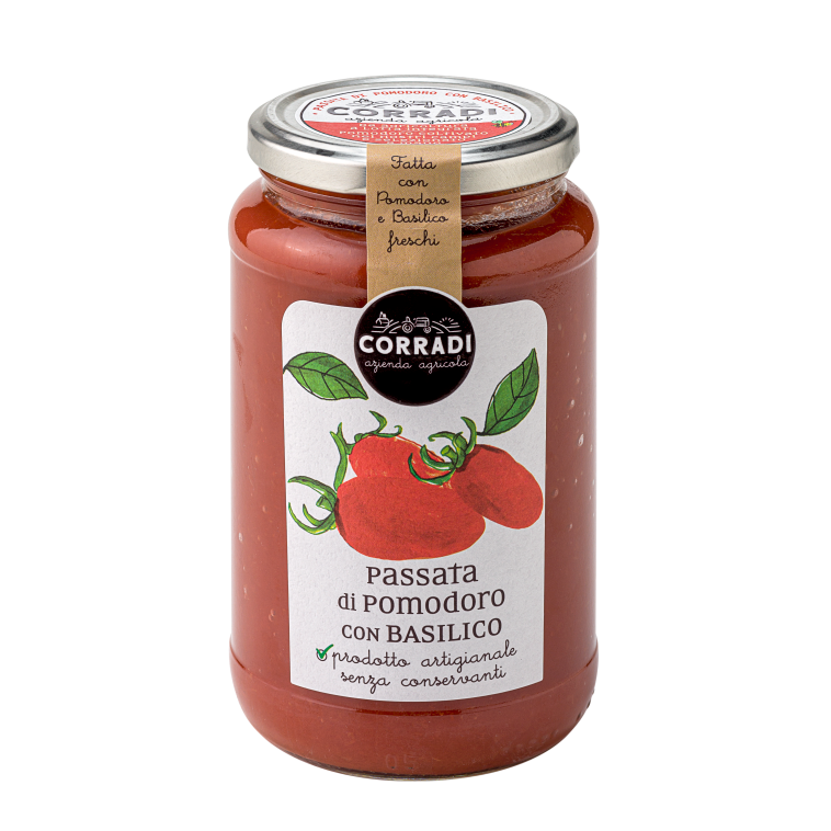 Tomato sauce with basil 550 g