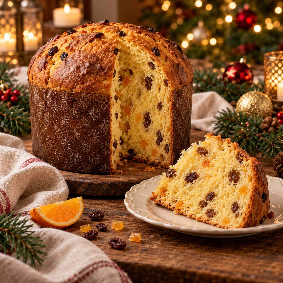 Valentino Panettone Classico, in nostalgischer Dose, 500 g