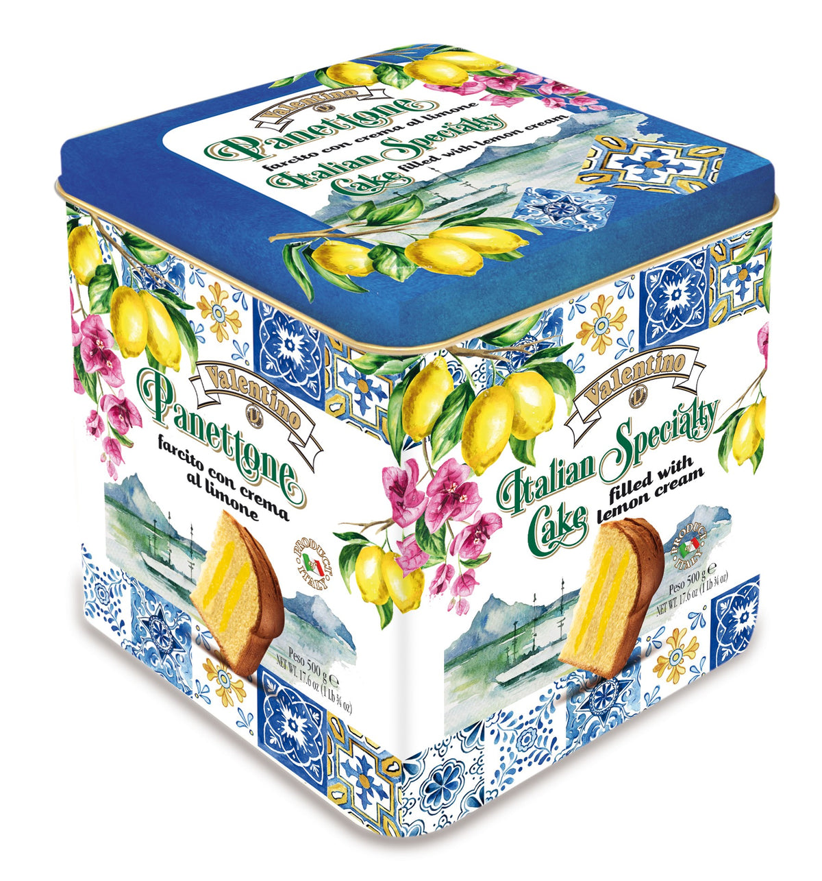 Valentino Panettone with lemon cream, 500 g