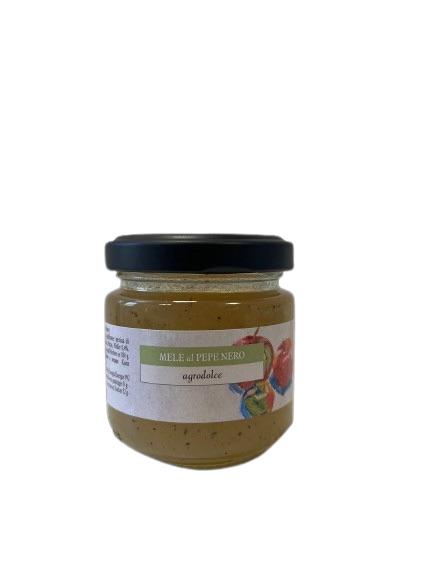 Chutney con mele e pepe nero, 110 g